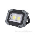 Tragbare COB Flood Light wasserdichte Arbeitslampe